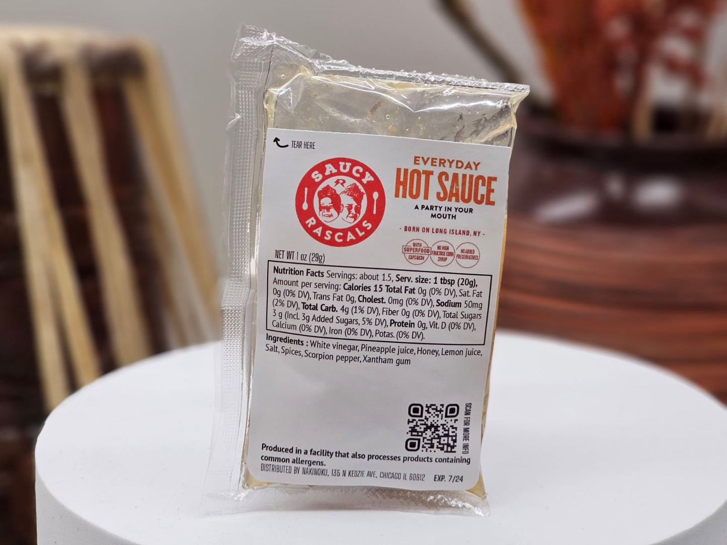 Saucy Rascals Everyday Hot Sauce - NakiNoku