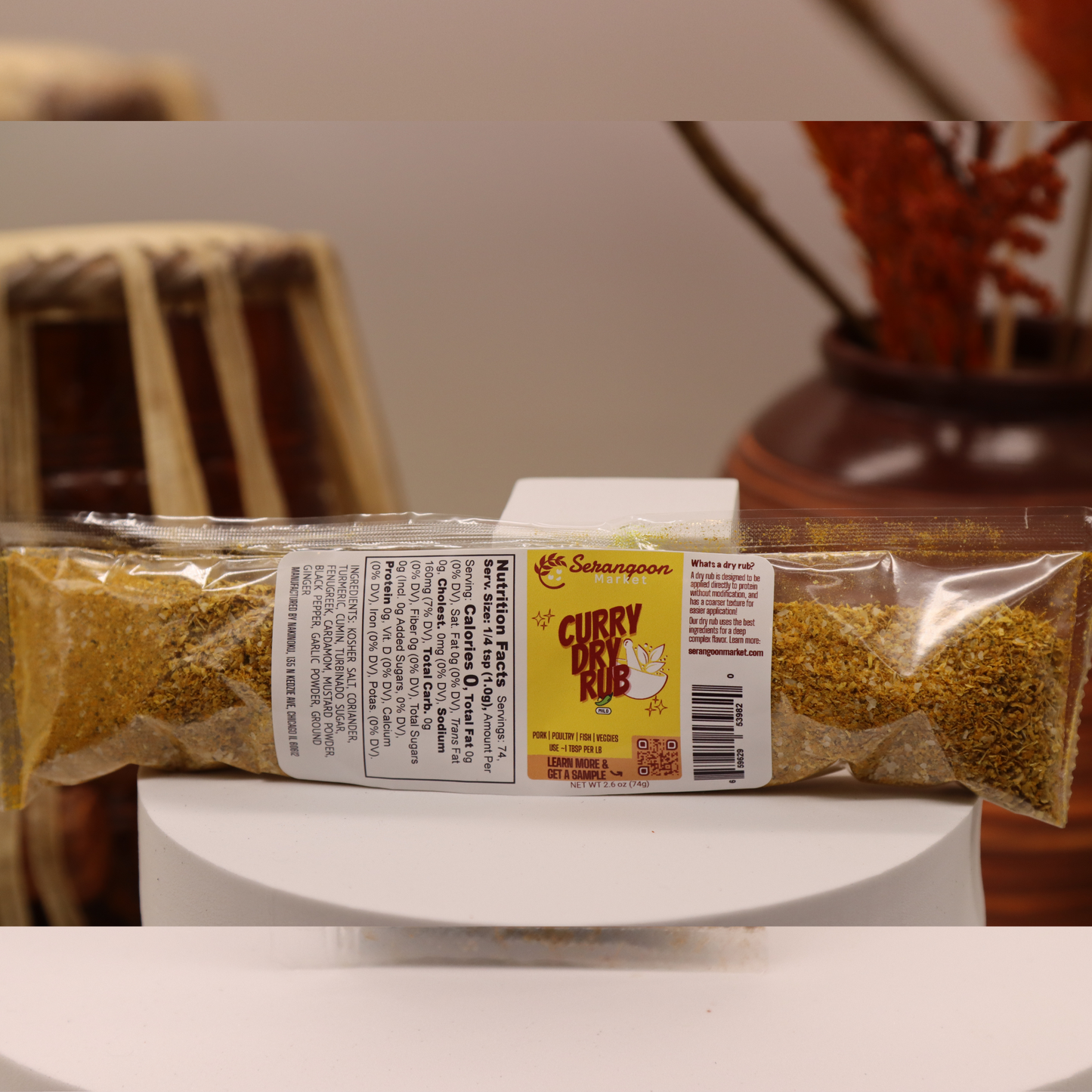 Serangoon Market Curry Dry Rub - NakiNoku