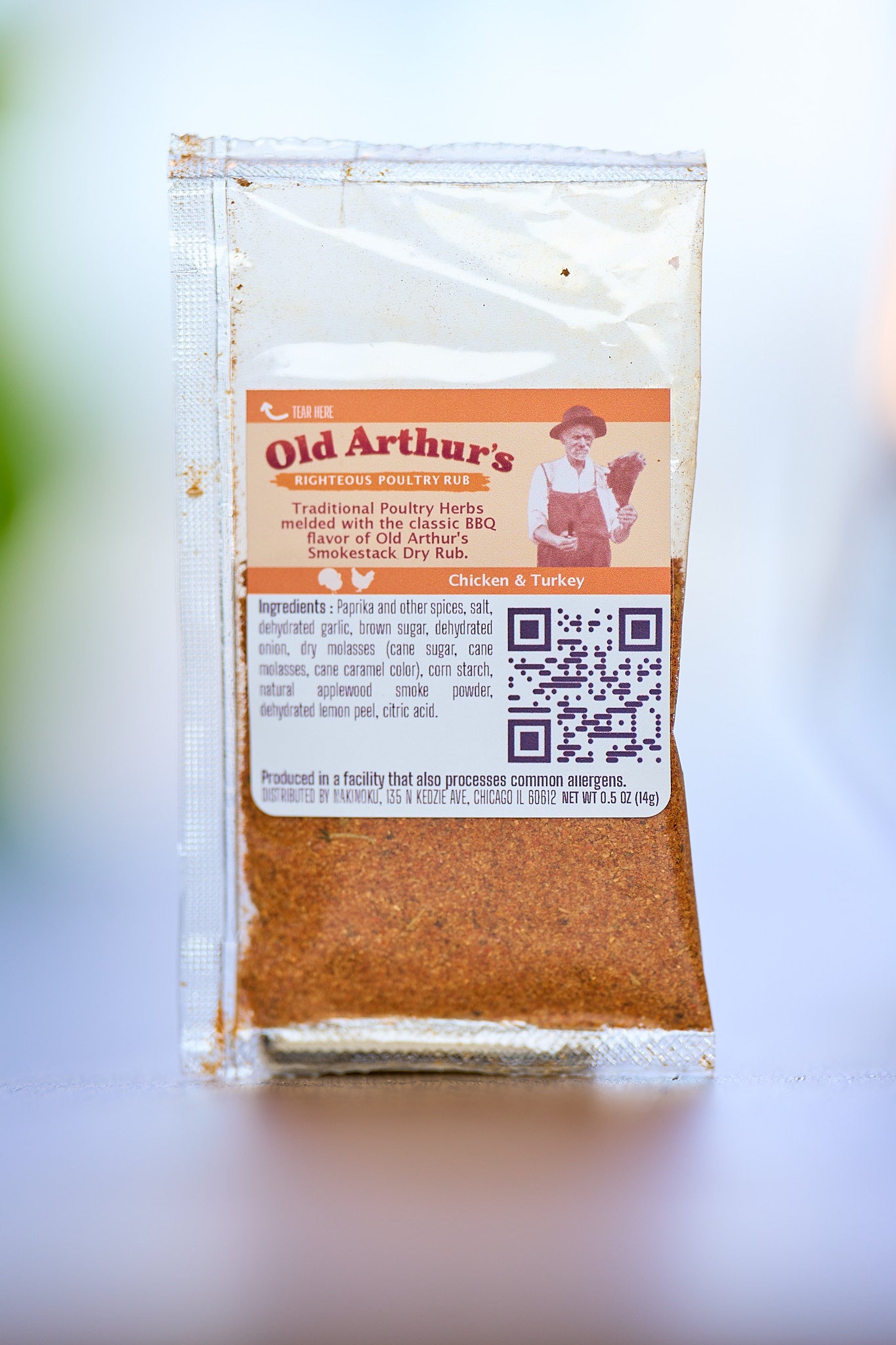 Old Arthur's Righteous Poultry Rub - NakiNoku