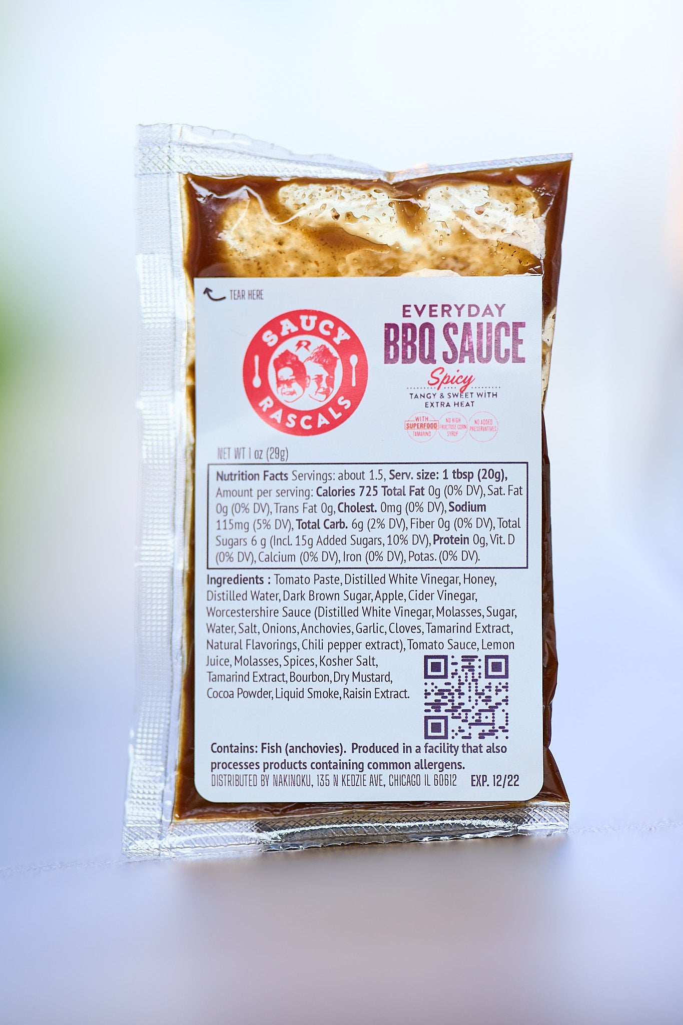 Saucy Rascals BBQ Sauce (Spicy) - NakiNoku