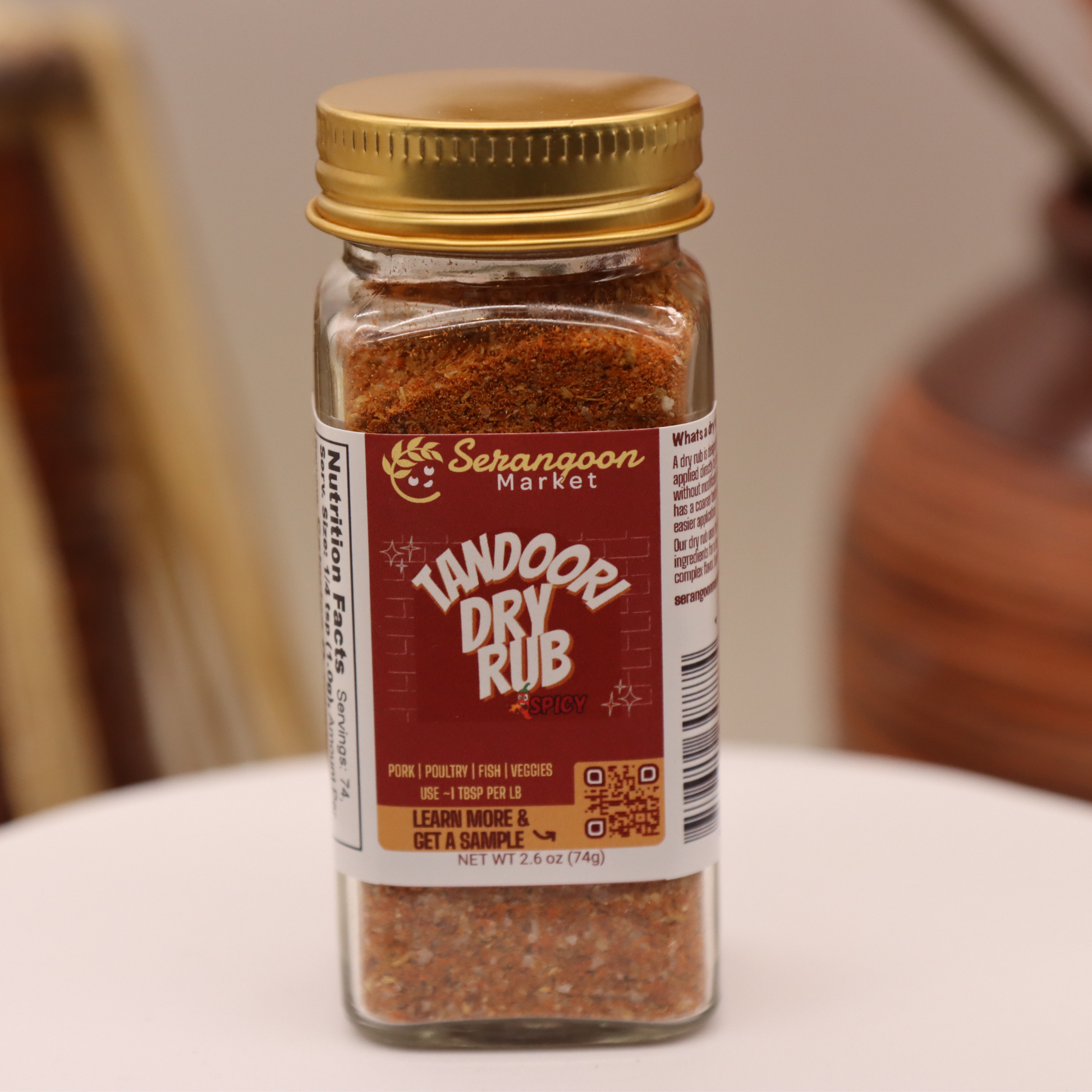 Serangoon Market Tandoori Dry Rub - NakiNoku