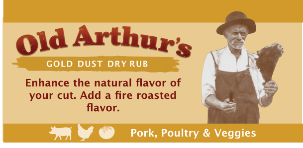 Old Arthur's Gold Dust Dry Rub