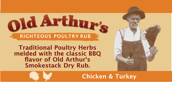 Old Arthur's Righteous Poultry Rub