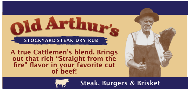 Old Arthur's Stockyard Steak Dry Rub