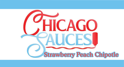 Chicago Sauces Strawberry Peach Chipotle BBQ Sauce