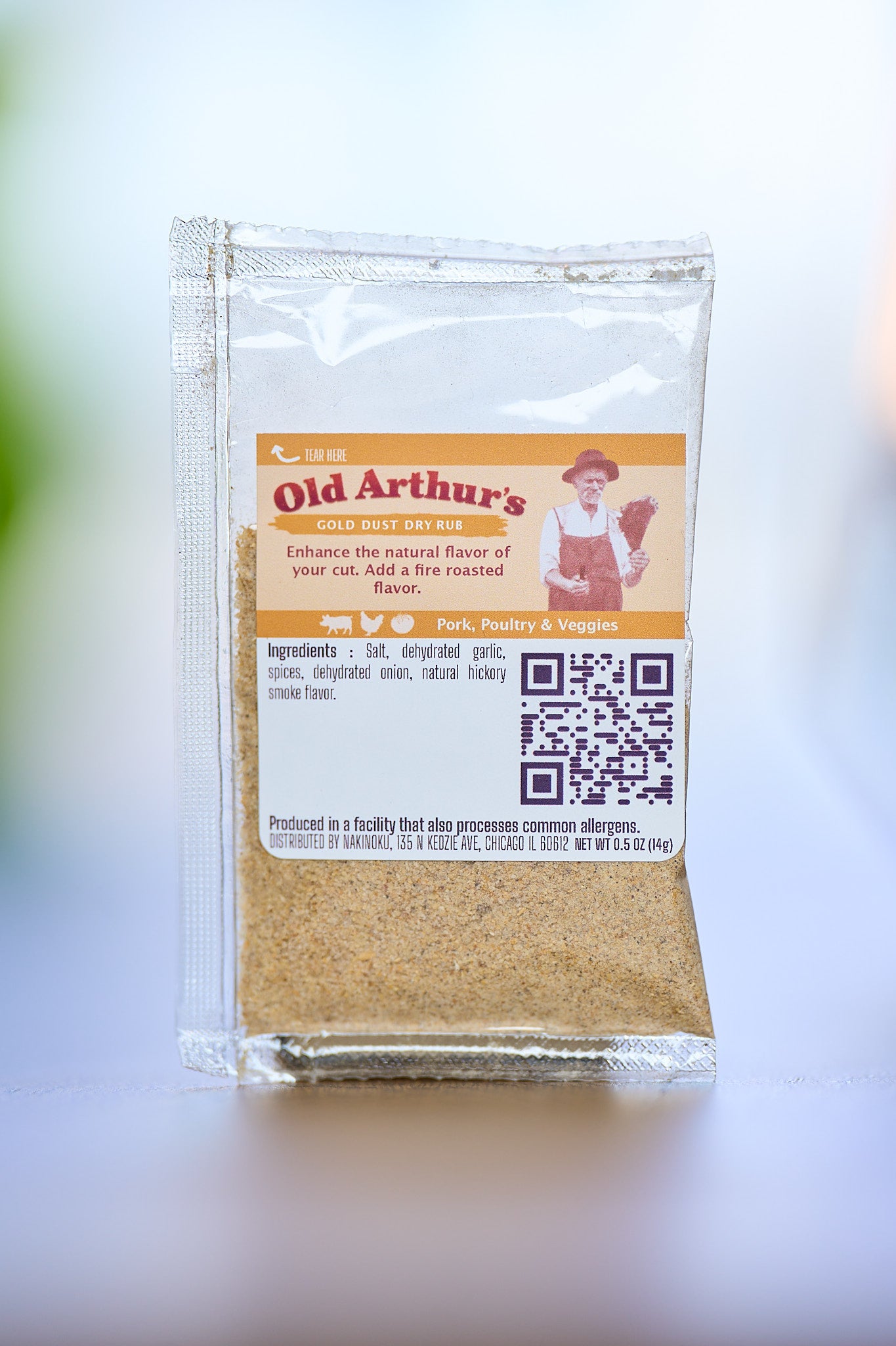Old Arthur's Gold Dust Dry Rub - NakiNoku
