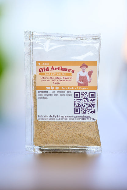 Old Arthur's Gold Dust Dry Rub - NakiNoku