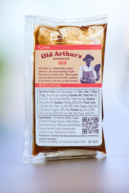 Old Arthur's Barbecue Sauce (Spicy) - NakiNoku